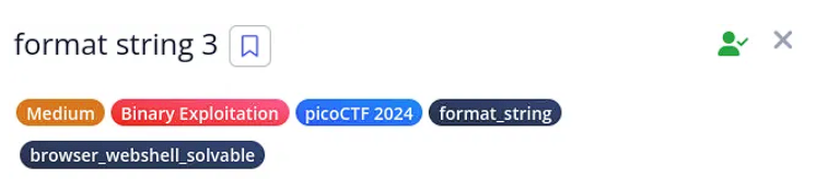 Format String Challenge